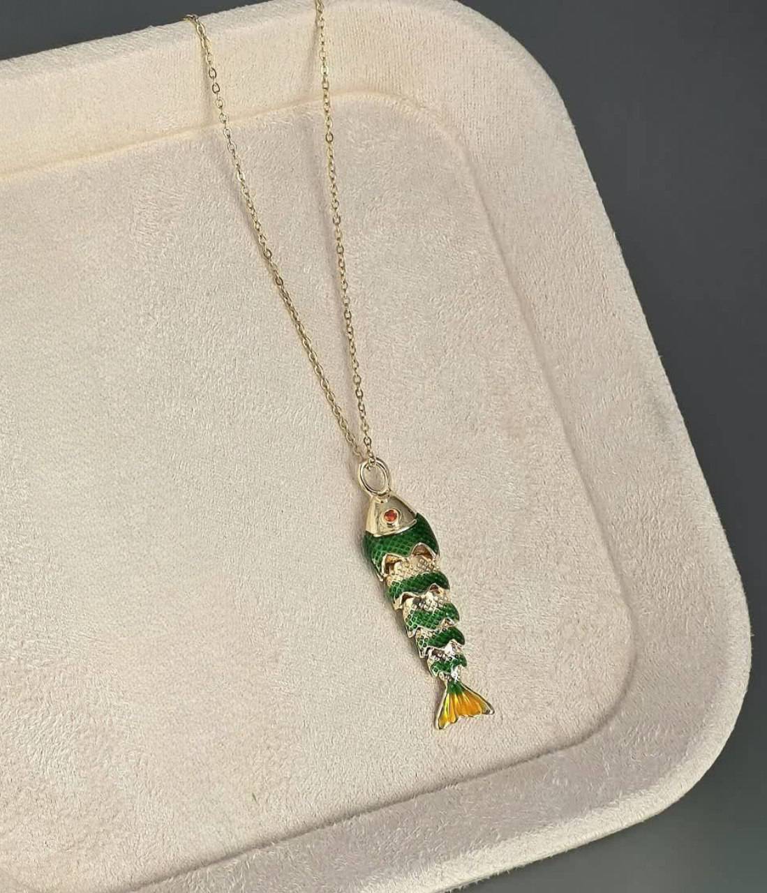 گردنبند ماهی